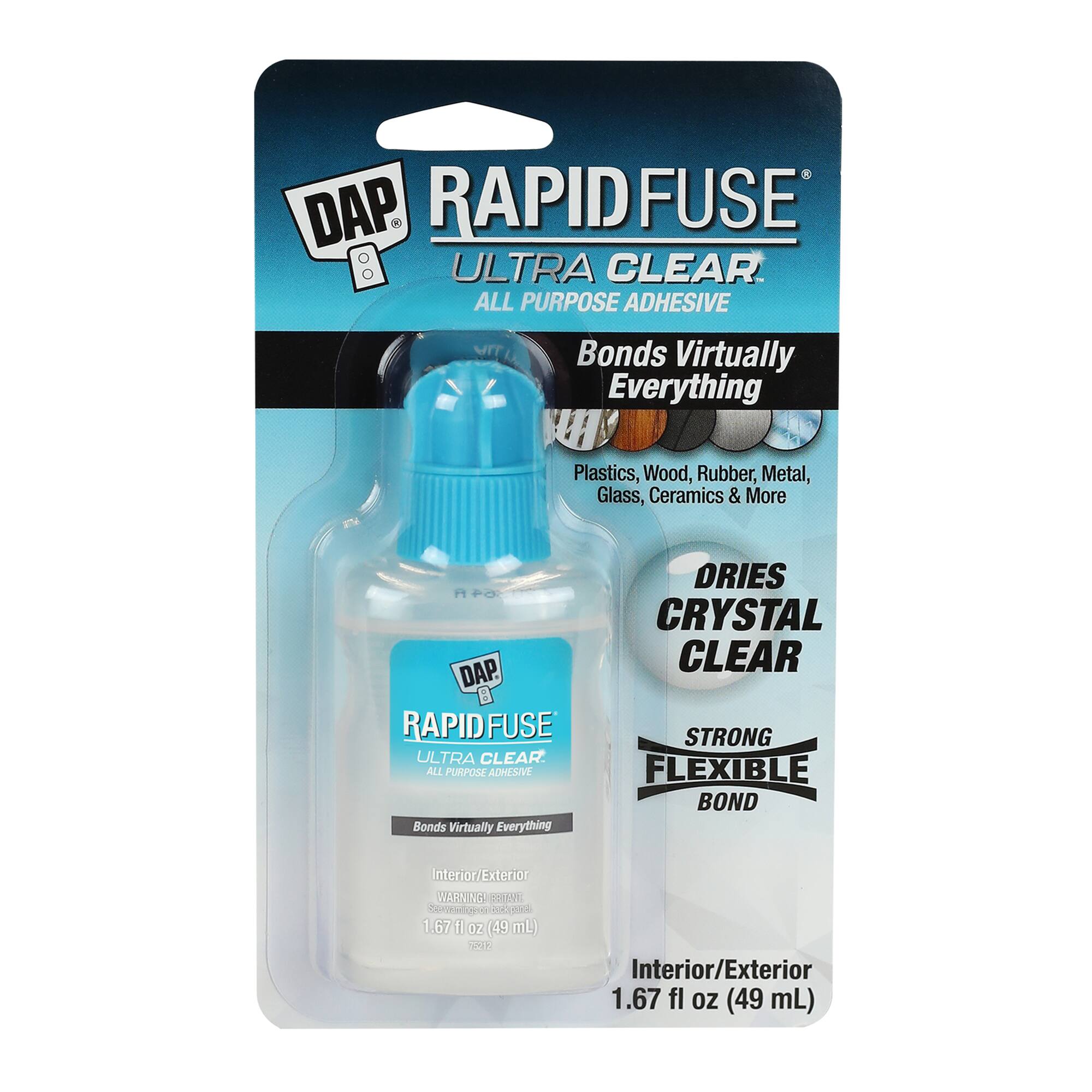 Dap® Rapid Fuse® Ultra Clear™ All Purpose Adhesive
